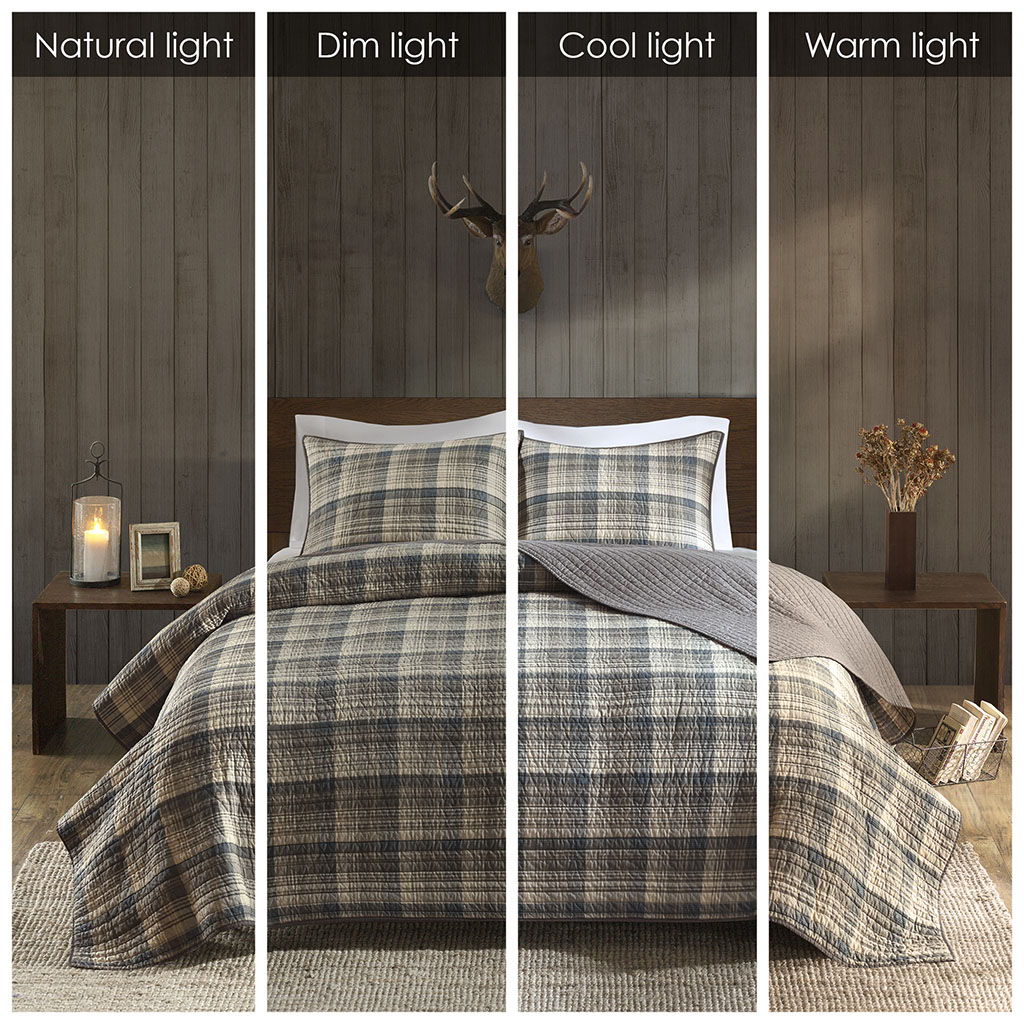 Tasha - Oversized Quilt Mini Set - Tan