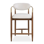 Moxie - Counter Stool - Walnut / White