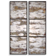 Rahila - Antiqued Mirror (Set of 2) - Black
