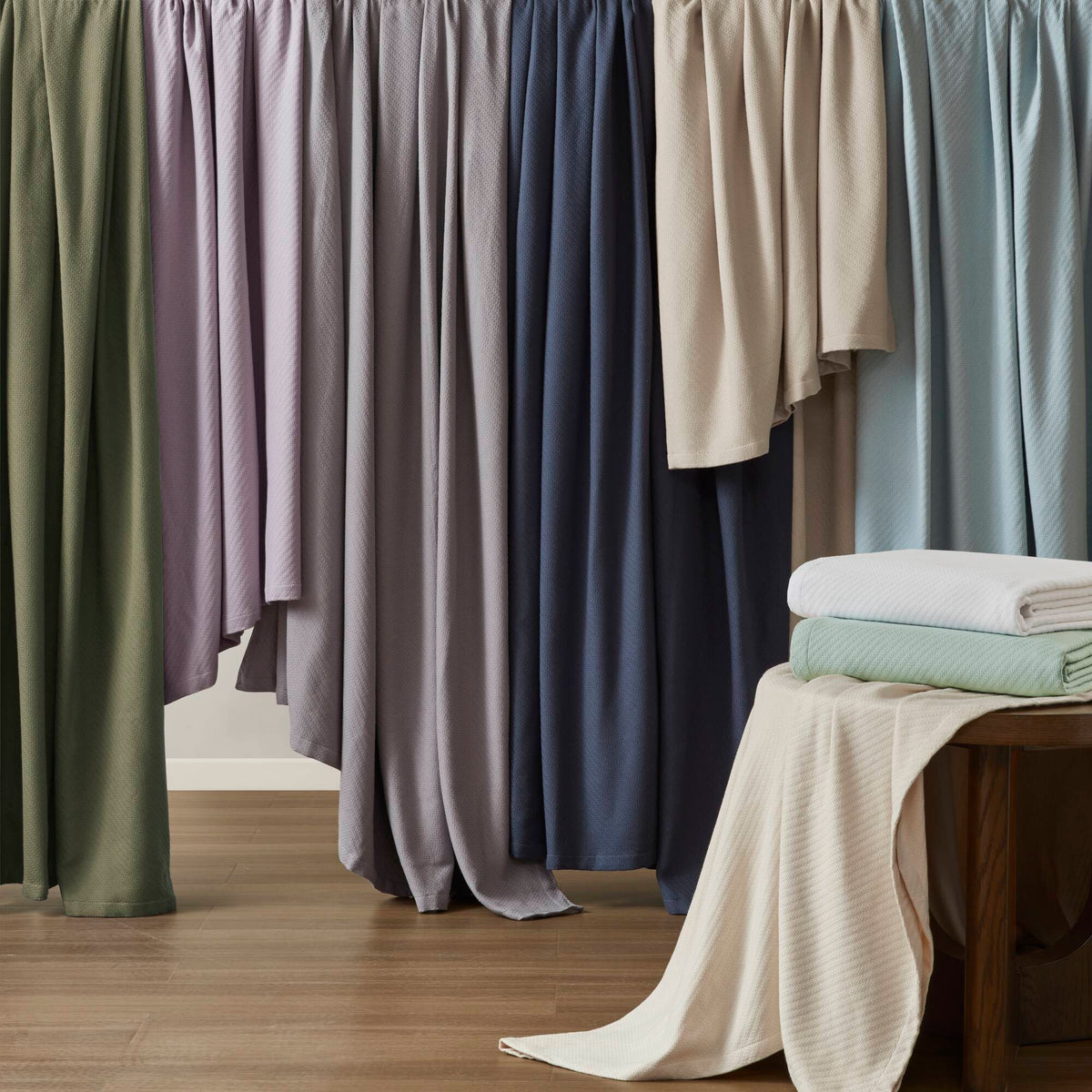 Liquid Cotton - Blanket - Gray