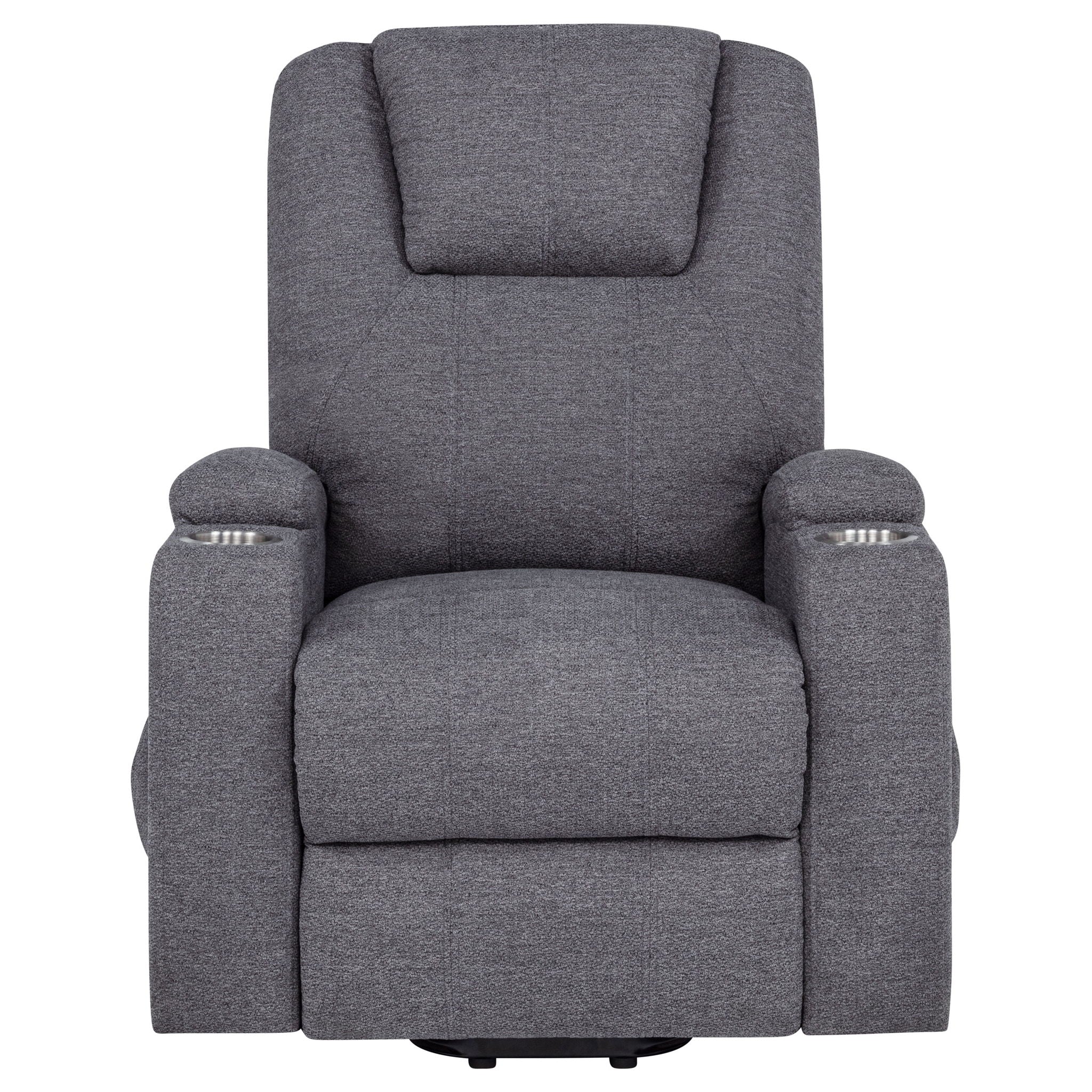 Power Lift Massage Recliner With Heat And Remote Control