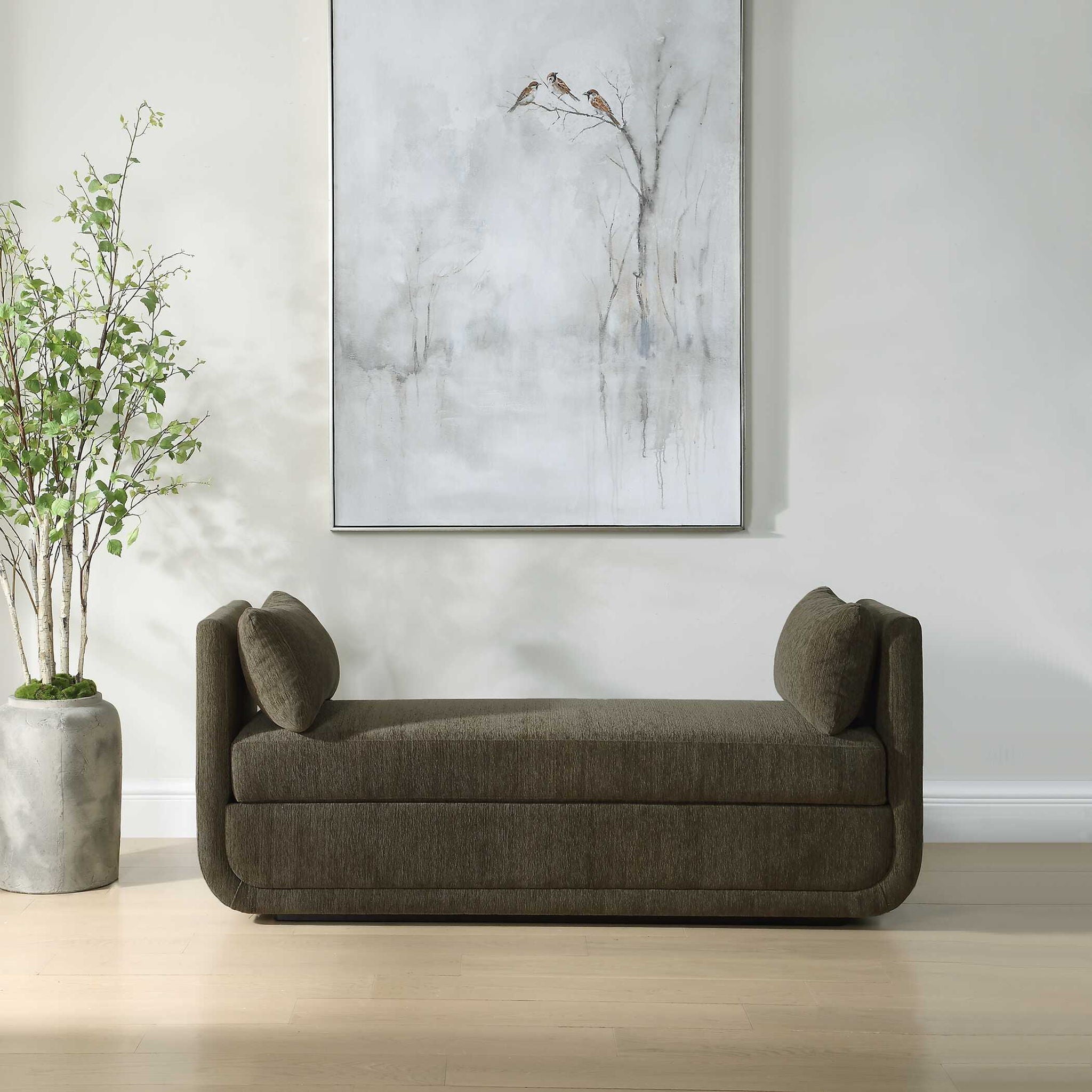 Abound - Oversized Bench - Herb