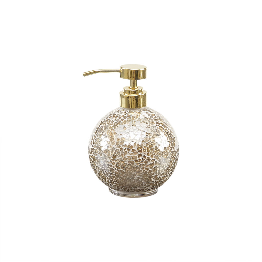 Mosaic - 4 Piece Set Bath Accessory - Gold