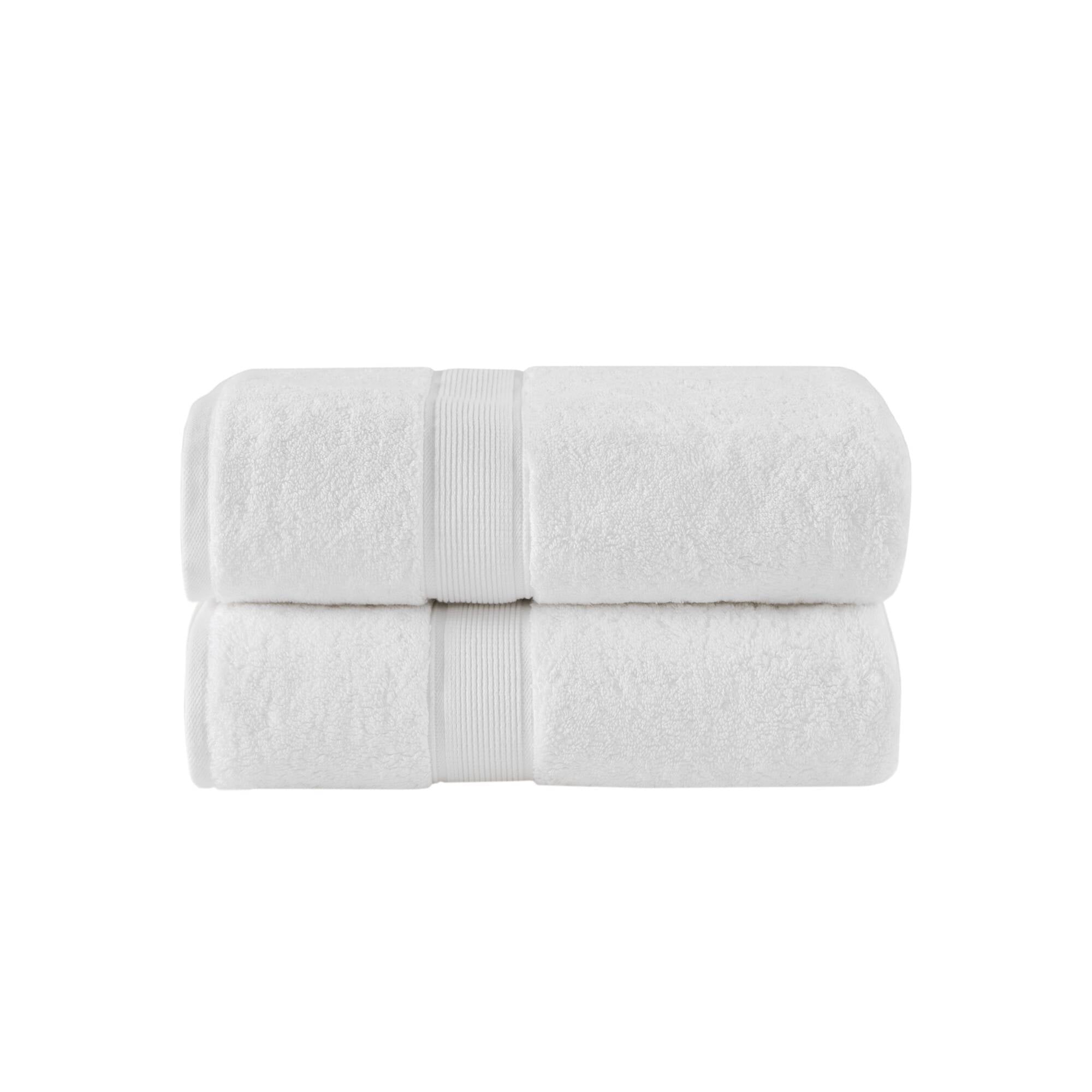 800GSM Ultra-Soft Absorbent 8 Piece Towel Set - Olive Green