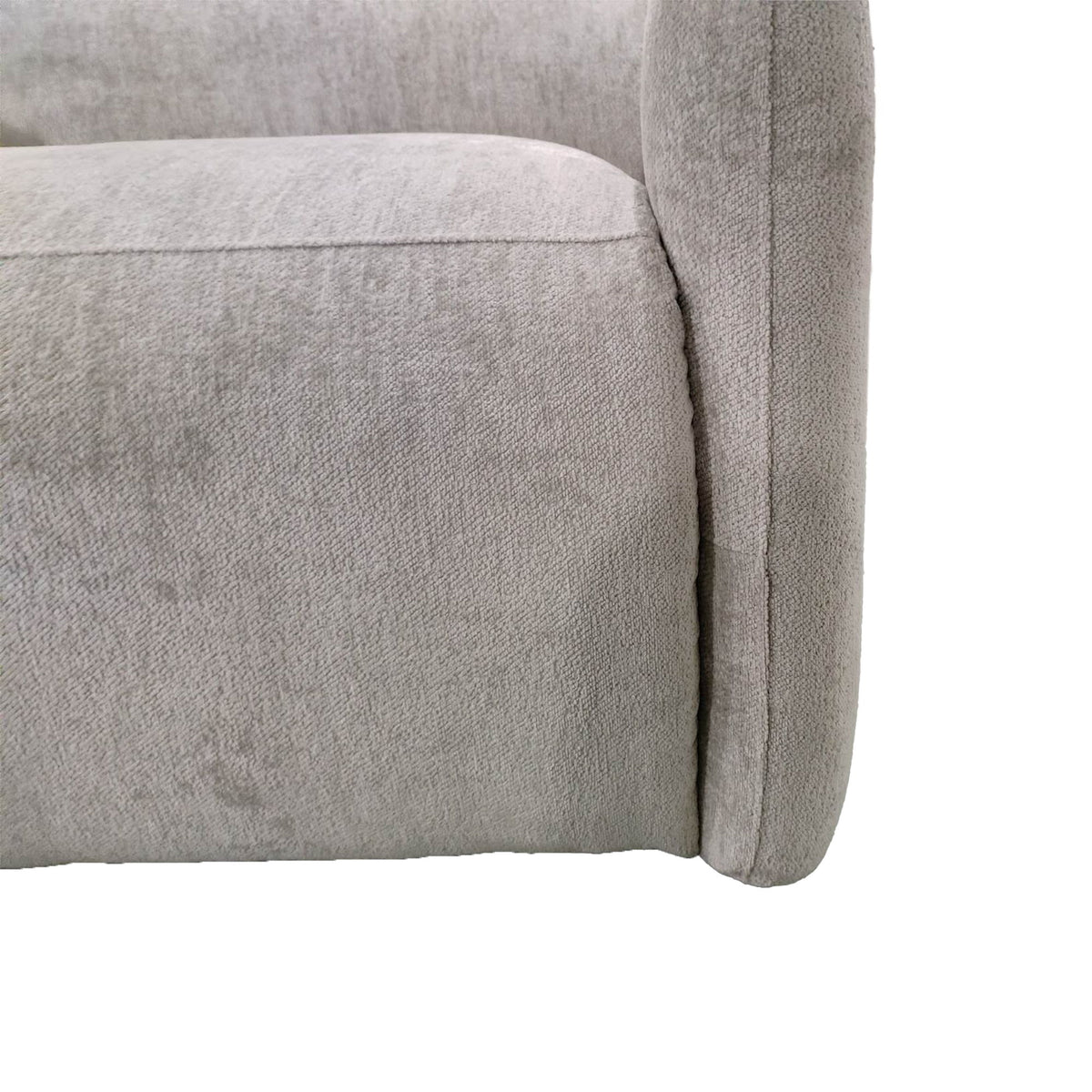 Ava - Power Modern Recliner - Light Gray