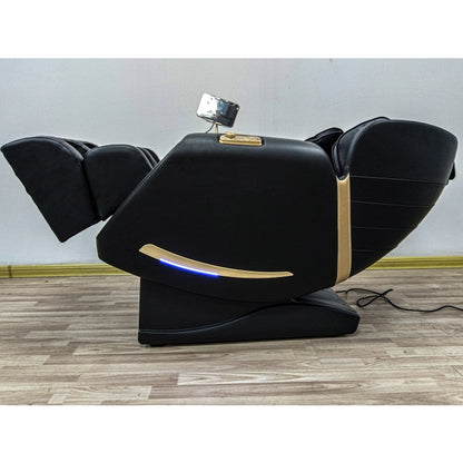 BLACK PU Zero Gravity Full Body Massage Chair w/ Heater and Bluetooth Music