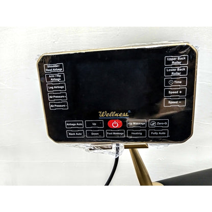 BLACK PU Zero Gravity Full Body Massage Chair w/ Heater and Bluetooth Music