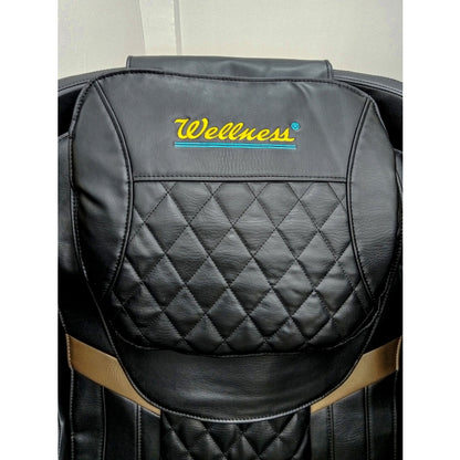 BLACK PU Zero Gravity Full Body Massage Chair w/ Heater and Bluetooth Music