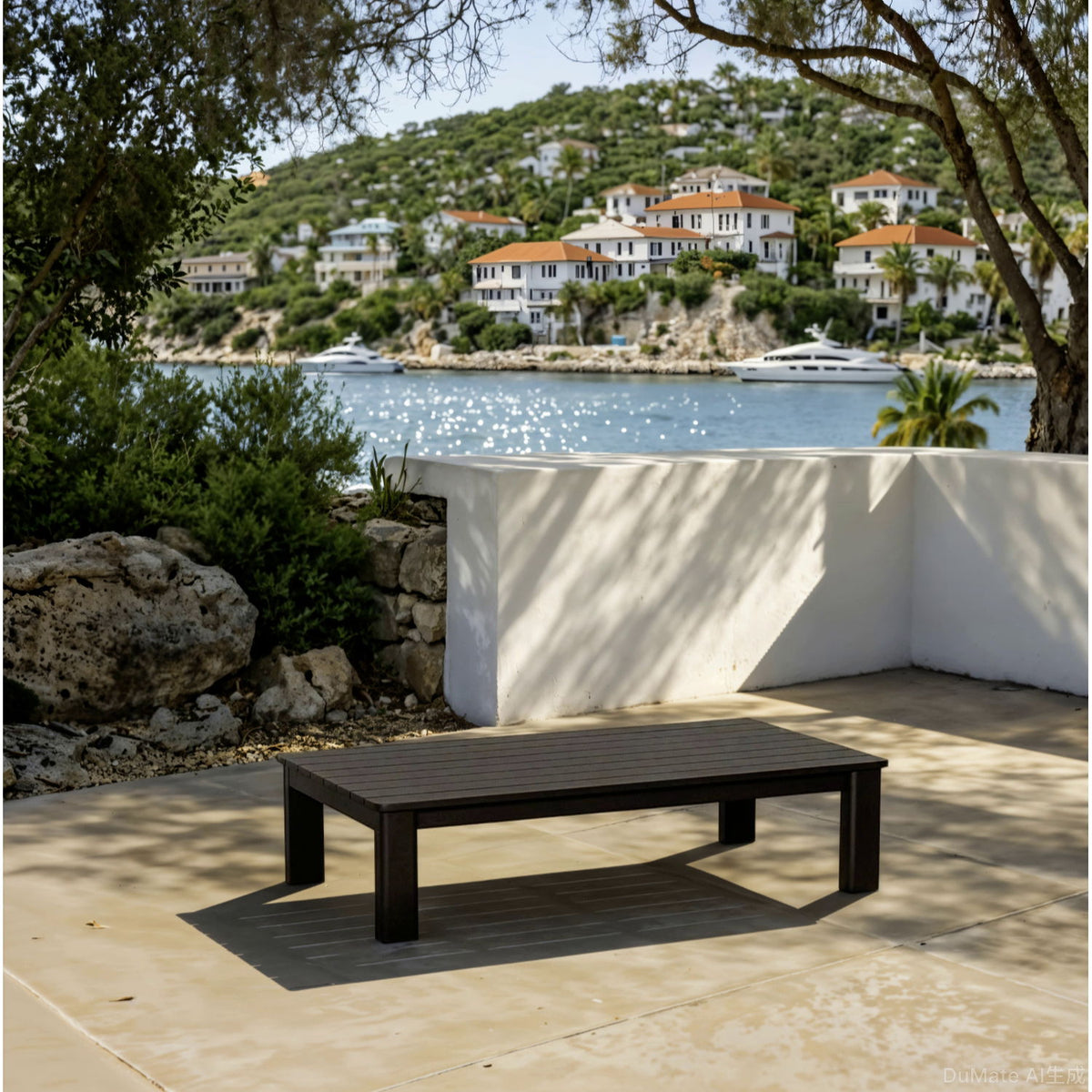 Verona - Coffee Table - Dark Espresso / Gray