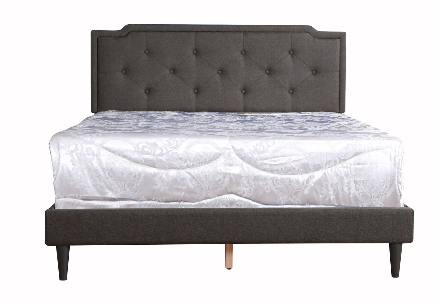 Button Tufted Bed Charming For Cozy Spaces