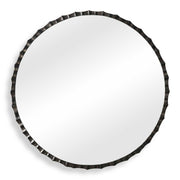Grander - Round Mirror - Black / Gray