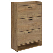 Claire - 3 Tier Shoe Cabinet - Brown