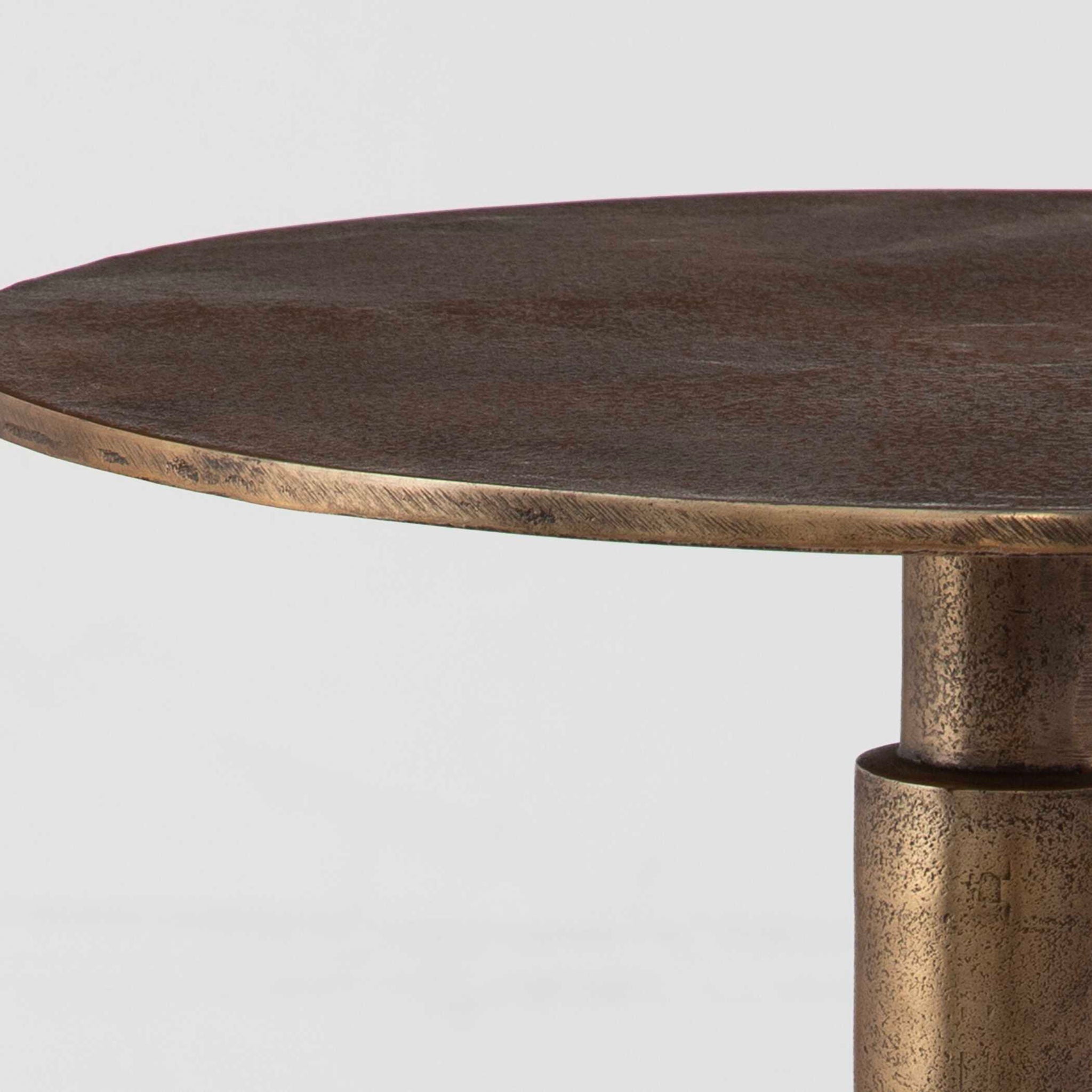 Descend - Accent Table - Gold