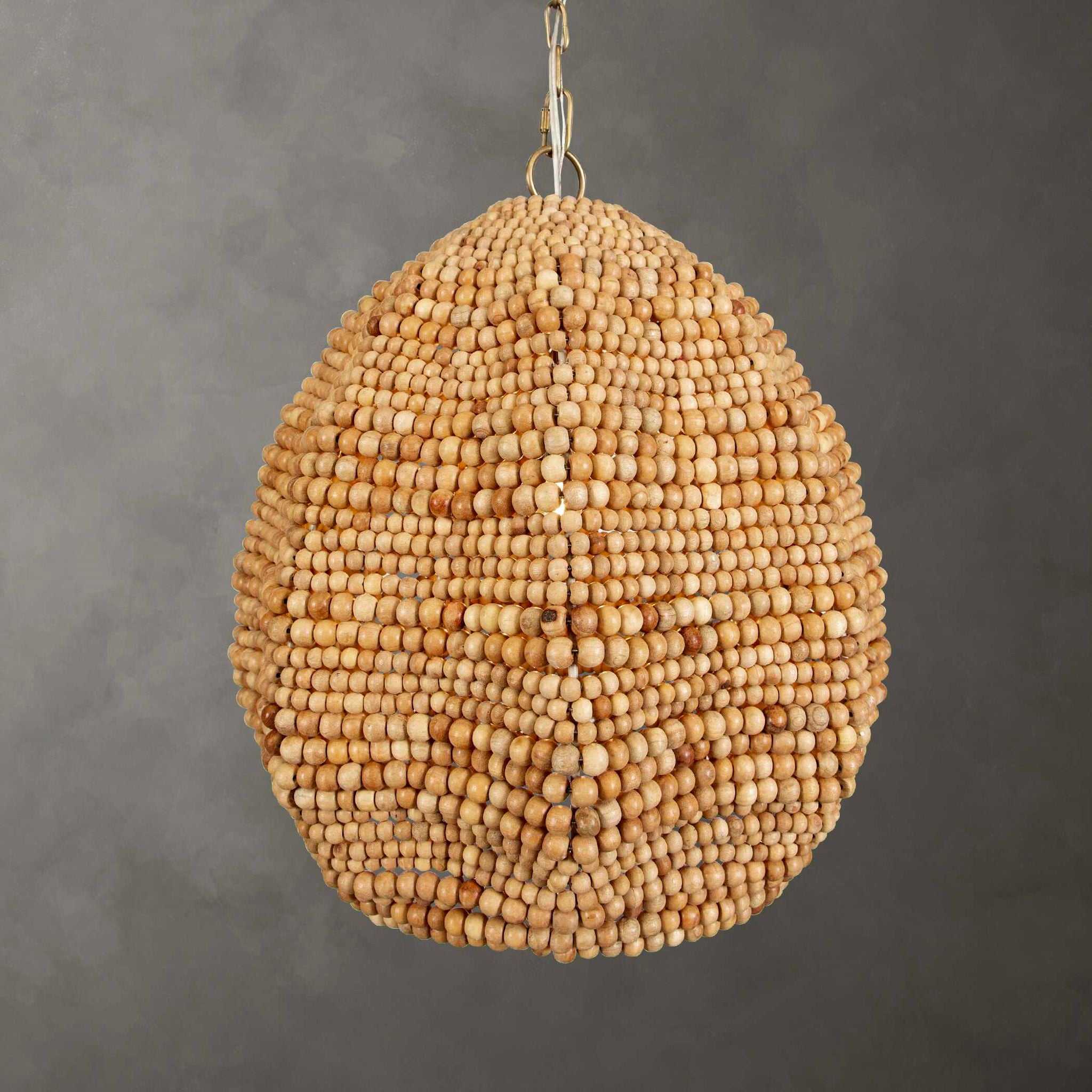 Kauri - Wooden Bead Pendant