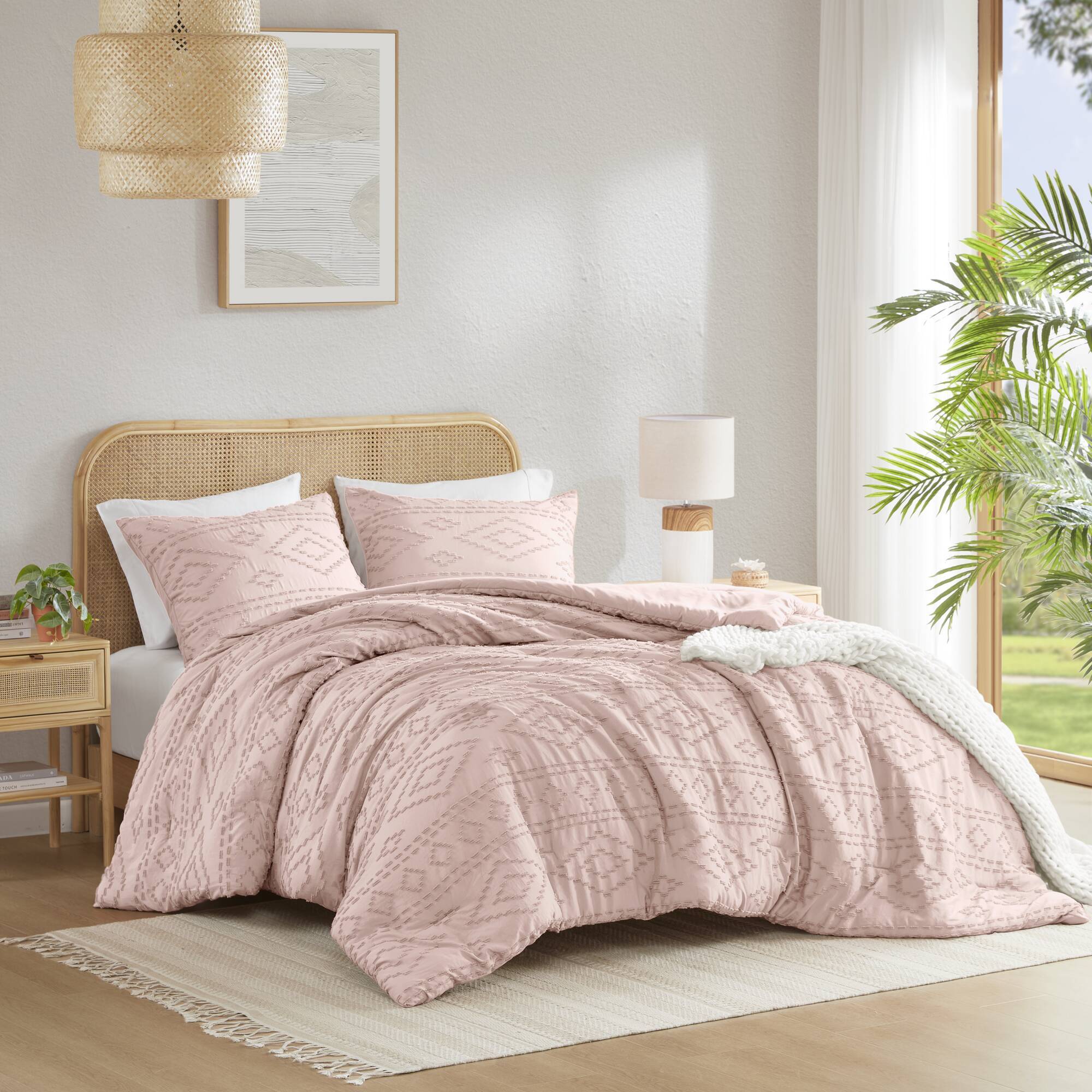 Gigi - Full/Queen Comforter Mini Set - Pink
