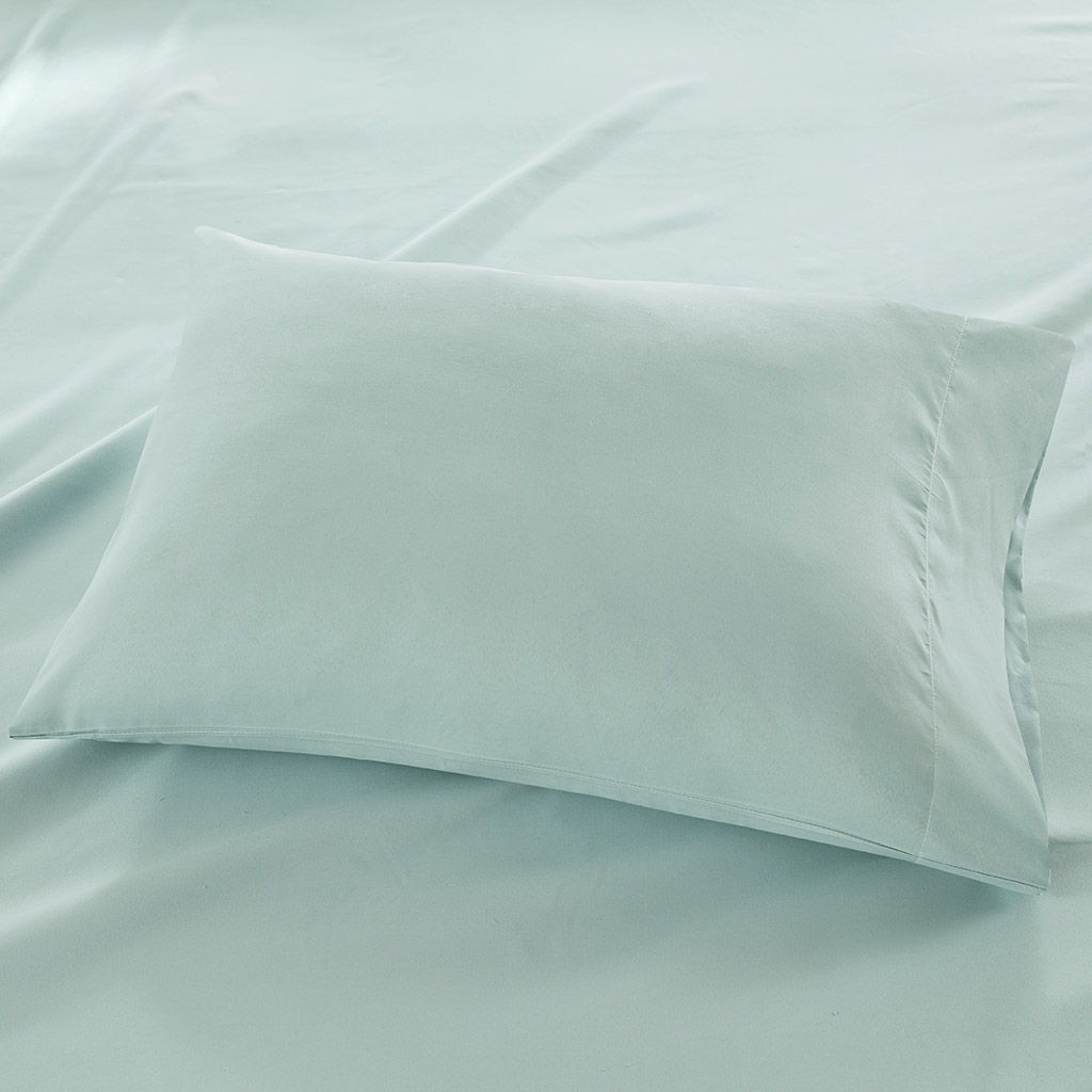 3M Microcell - Luxurious Brushed Microfiber Deep Pocket Sheet Set - Seafoam