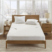 Nonwoven - California King Heated Mattress Pad - White