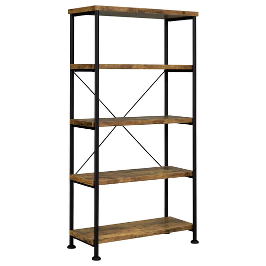 4 Shelf Bookcase - Brown