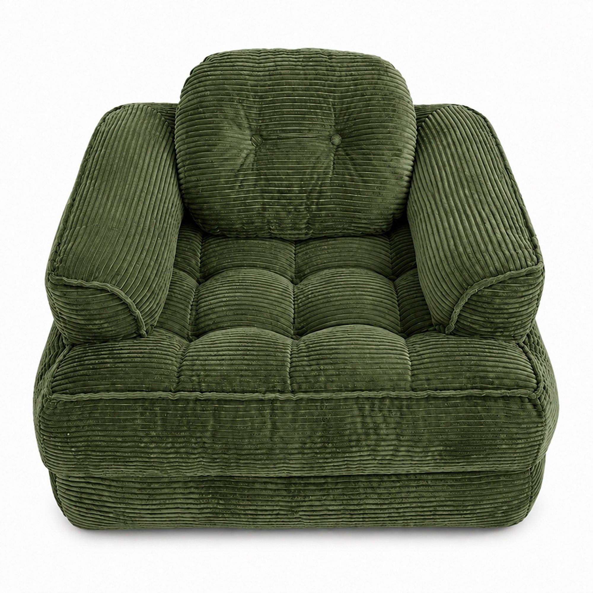 Convertible 2 In 1 Armrest Sofa For Bedroom