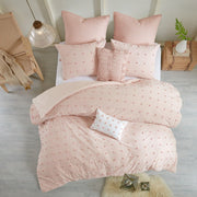 Brooklyn - King Duvet Cover Set - Pink