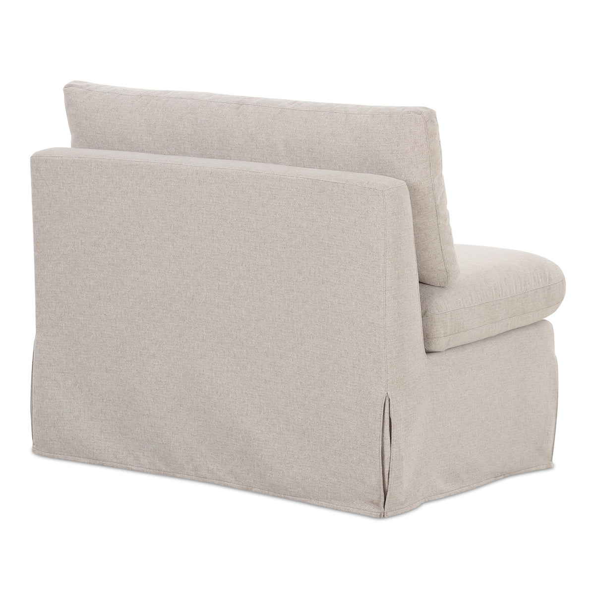 Fable - Slipcover Dining Chair And Half - Beige