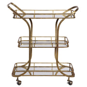 Stassi - Serving Cart - Gold