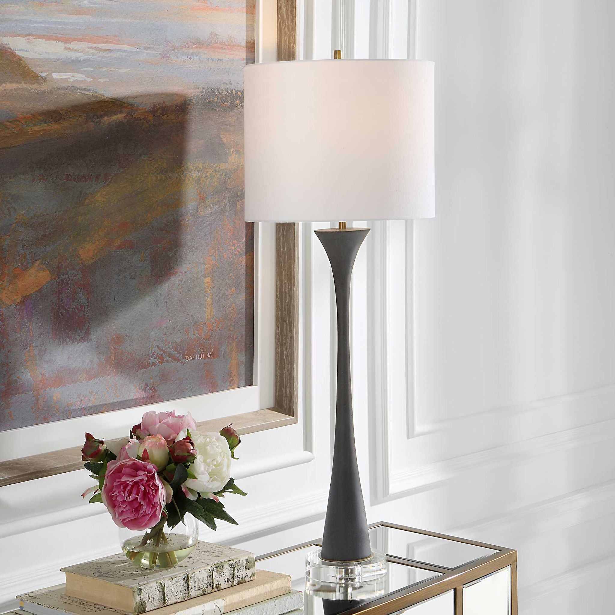 Fountain - Stone Buffet Lamp