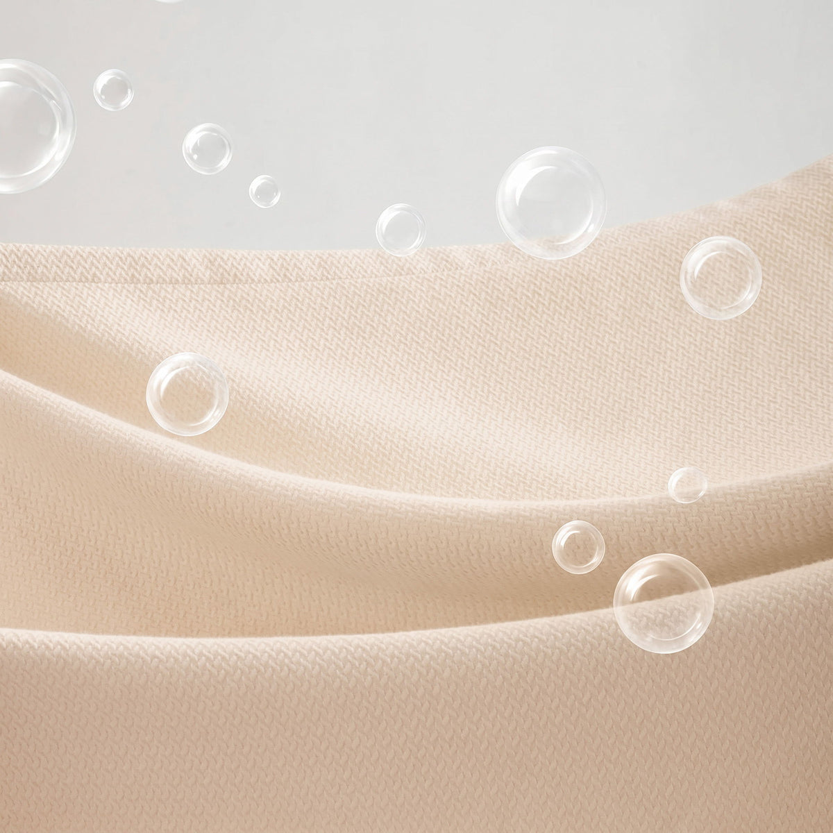 Egyptian Cotton - Full/Queen 100% Certified Egyptian Cotton Blanket - Micro-Herringbone Beige