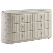 Santiago - 6 Drawer Dresser - Ivory