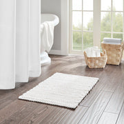 Lasso - 24" x 44" Chain Stitch Rug - White