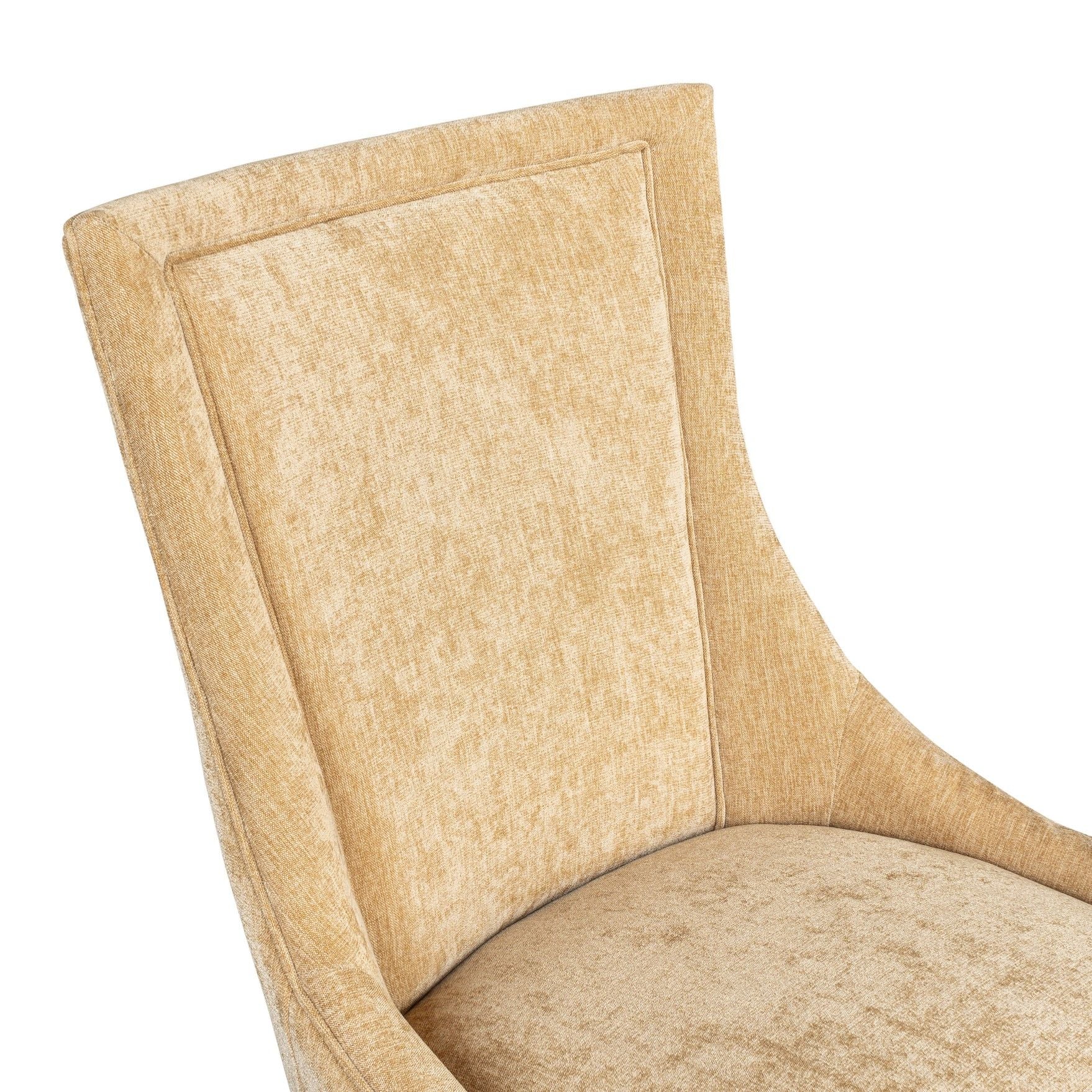 Ultra - Ultra Upholstered Dining Side Chairs With Legs (Set of 2) - Gold