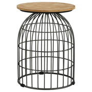 Boyd - Side Table - Gunmetal