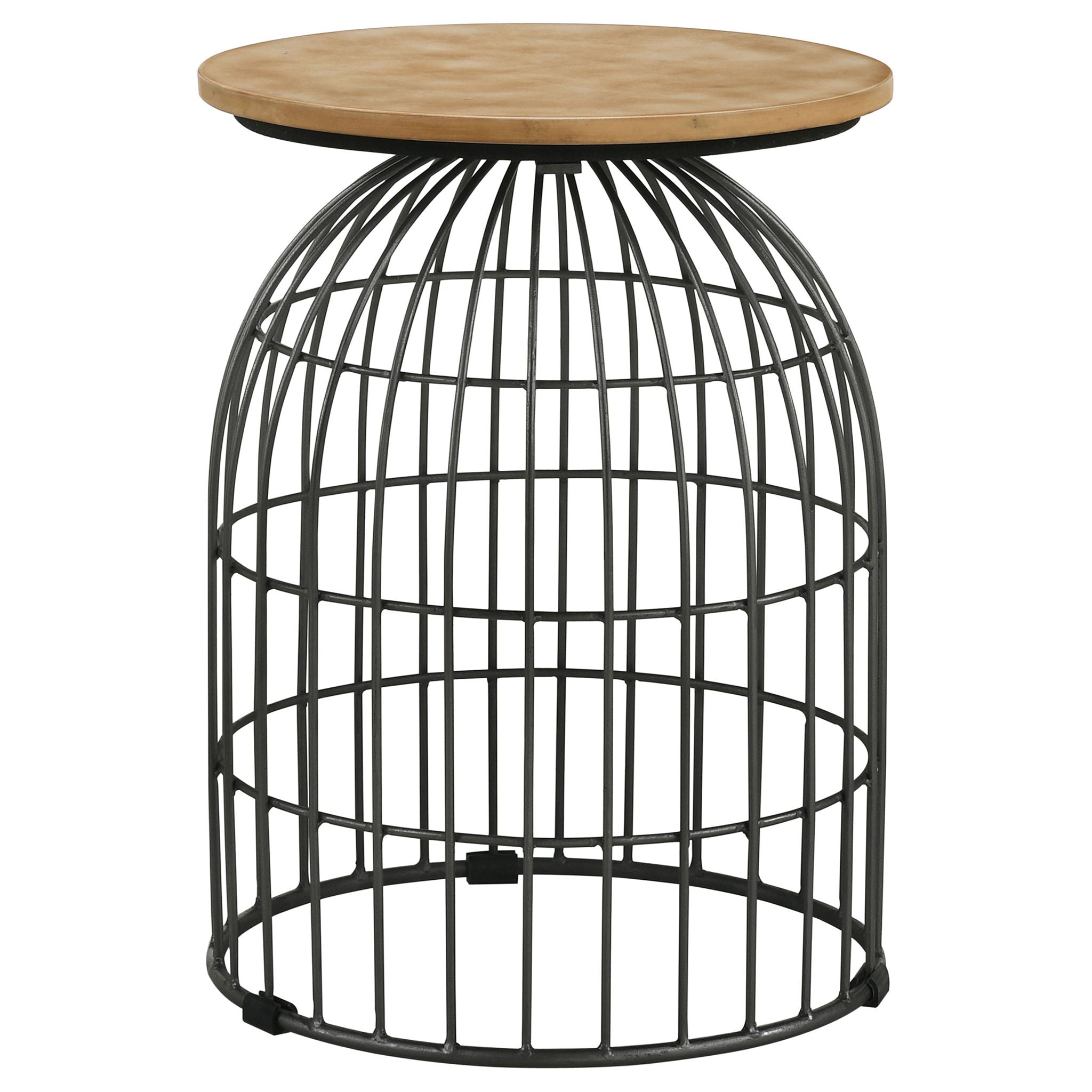 Boyd - Side Table - Gunmetal