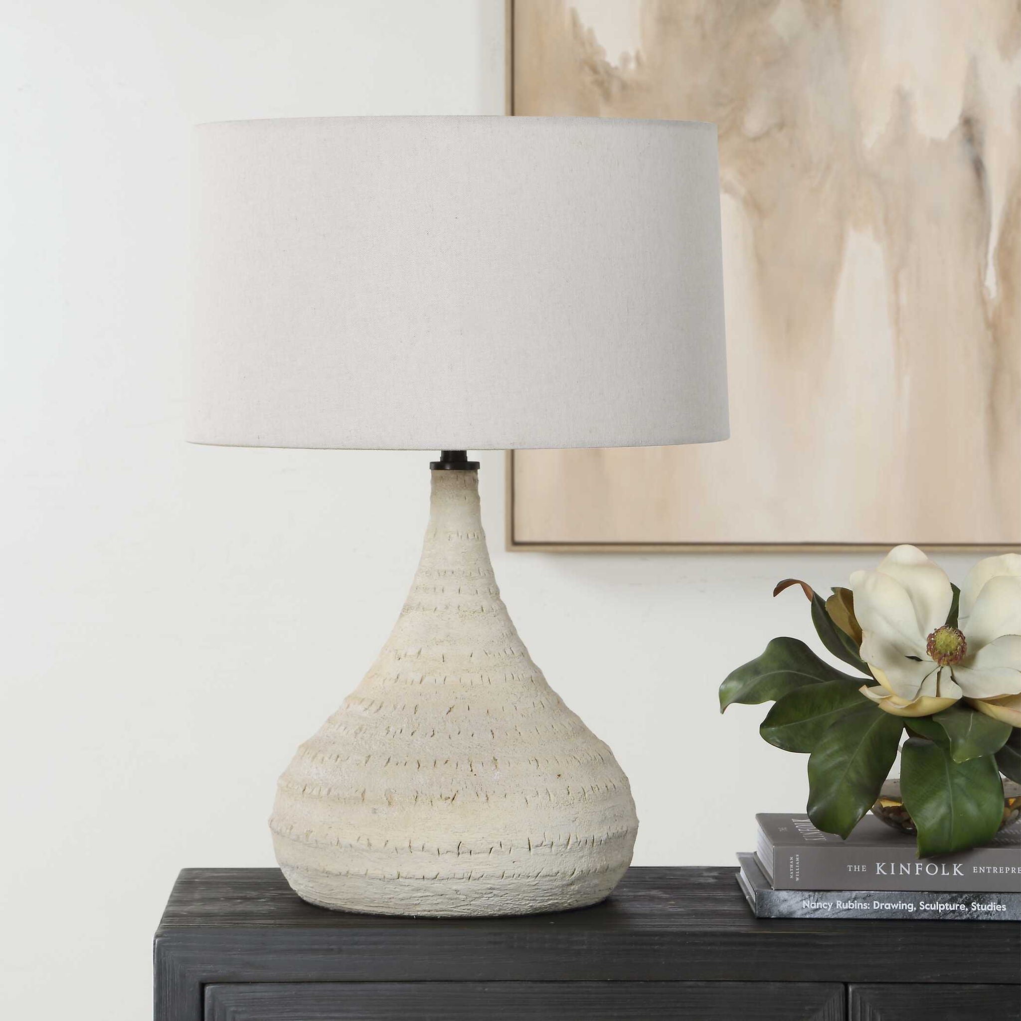 Olsen - Indoor-Outdoor Table Lamp - White