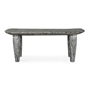 Fade To Black - Wood Bench - Black / White