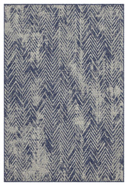 Sunshine - 5'3" X 7'3" Indoor & Outdoor Polypropylene Area Rug - Blue