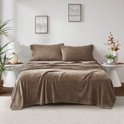 Soloft Plush - King Sheet Set - Brown