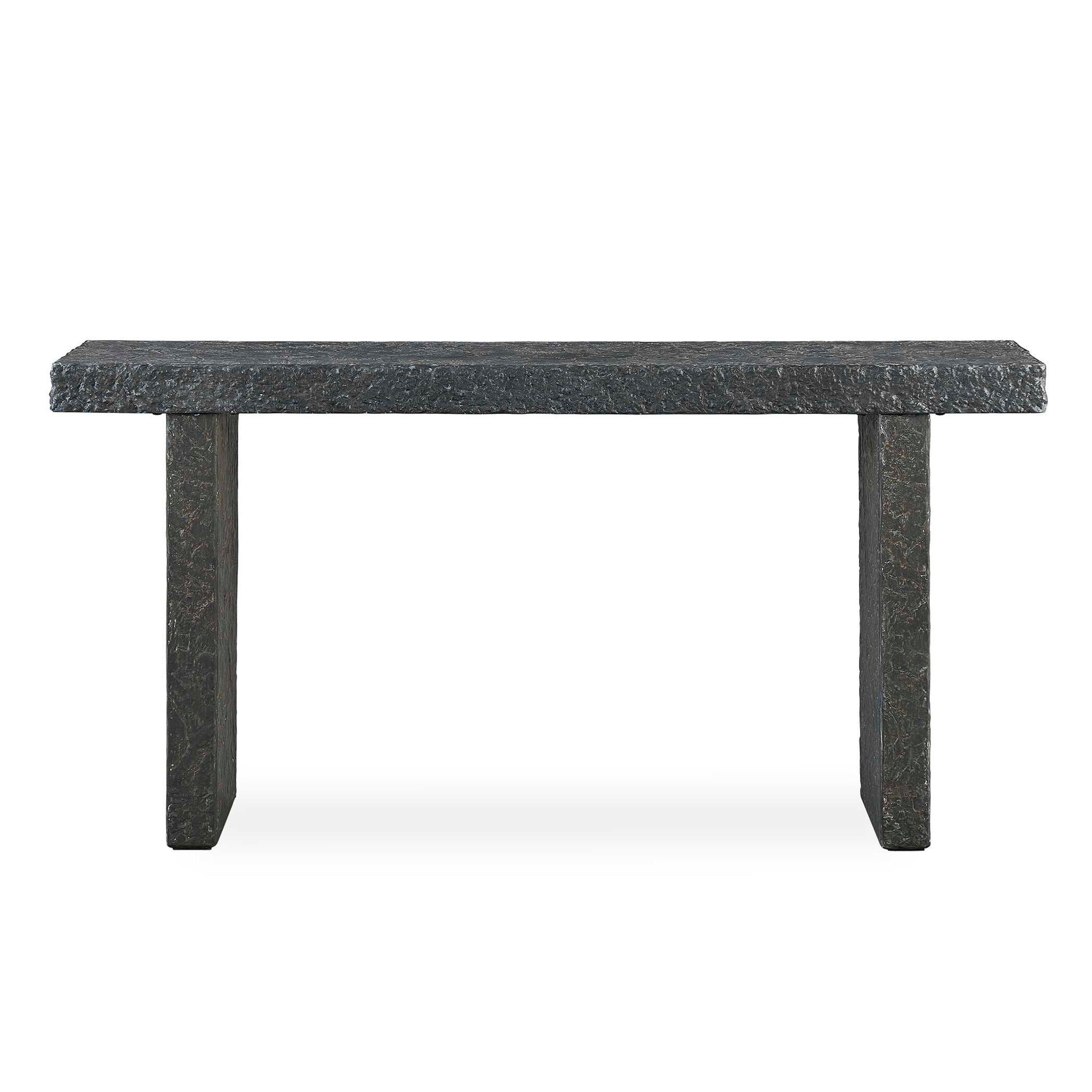 Hagan - Indoor-Outdoor Console Table - Slate