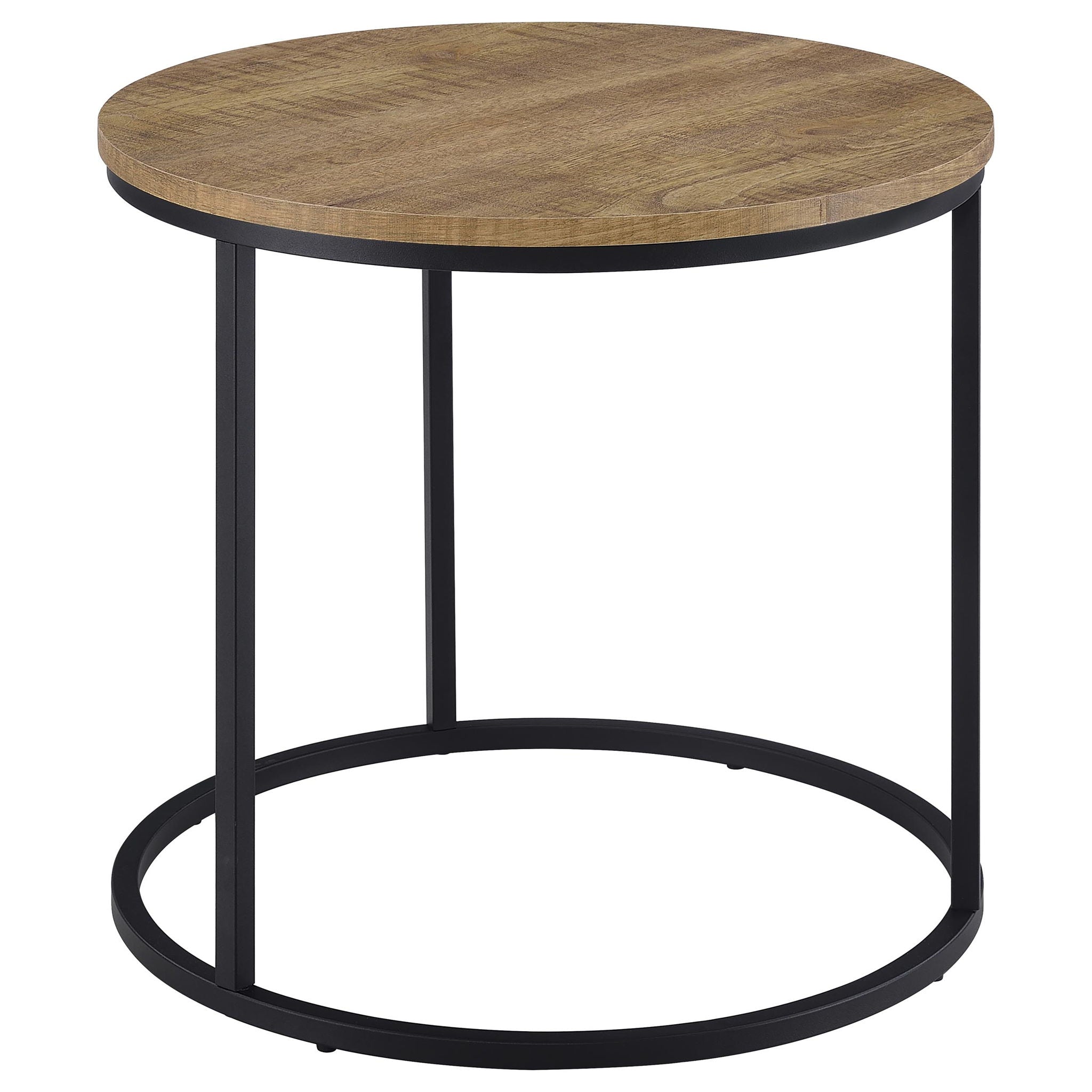 Arrize - Round Side End Table - Mango Color