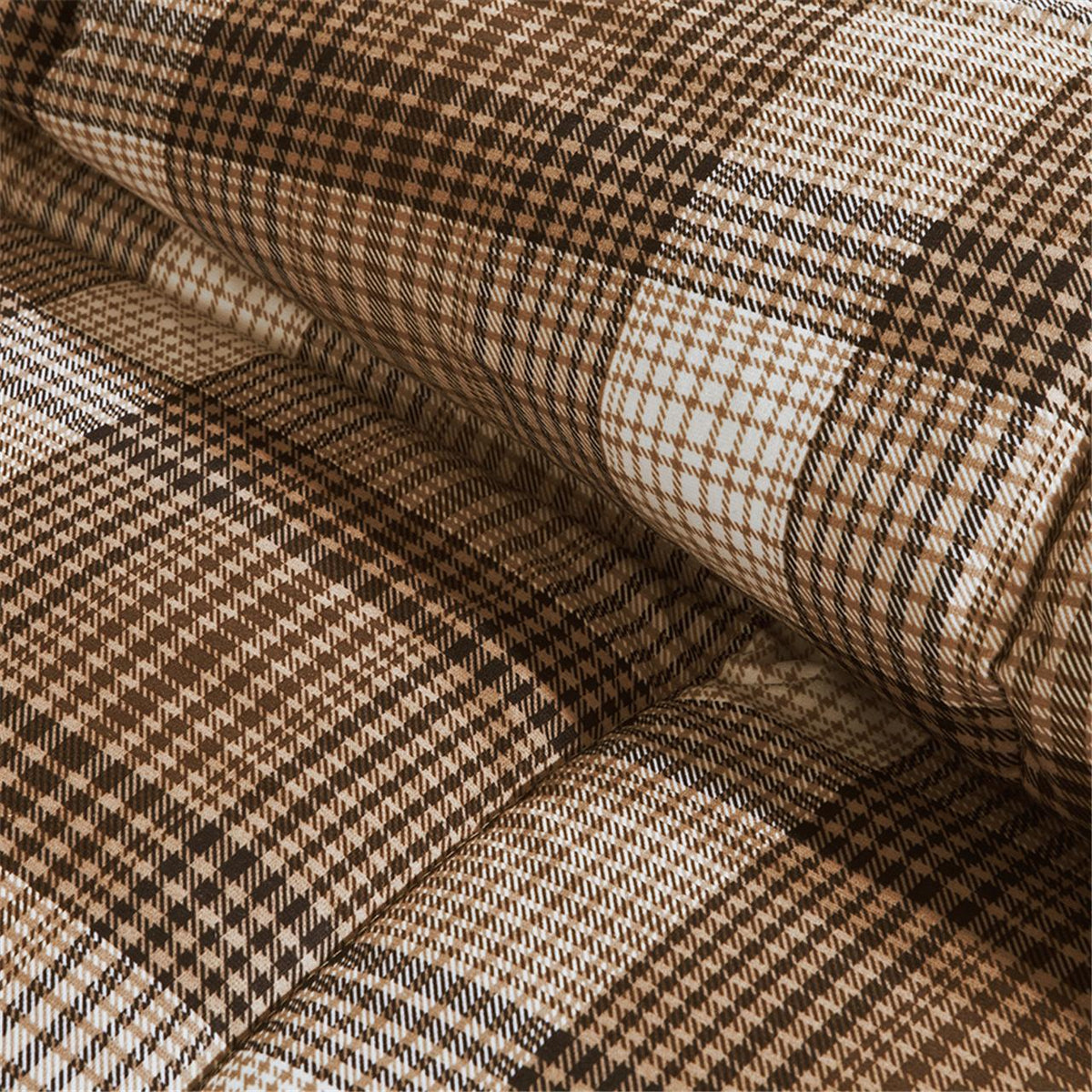 Lumberjack - Twin Classic Quilting Reverse Down Alternative Comforter Set - Multi