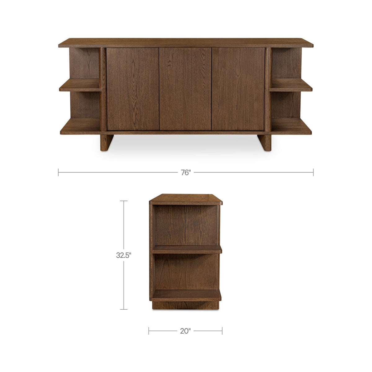Casey - Sideboard - Dark Brown