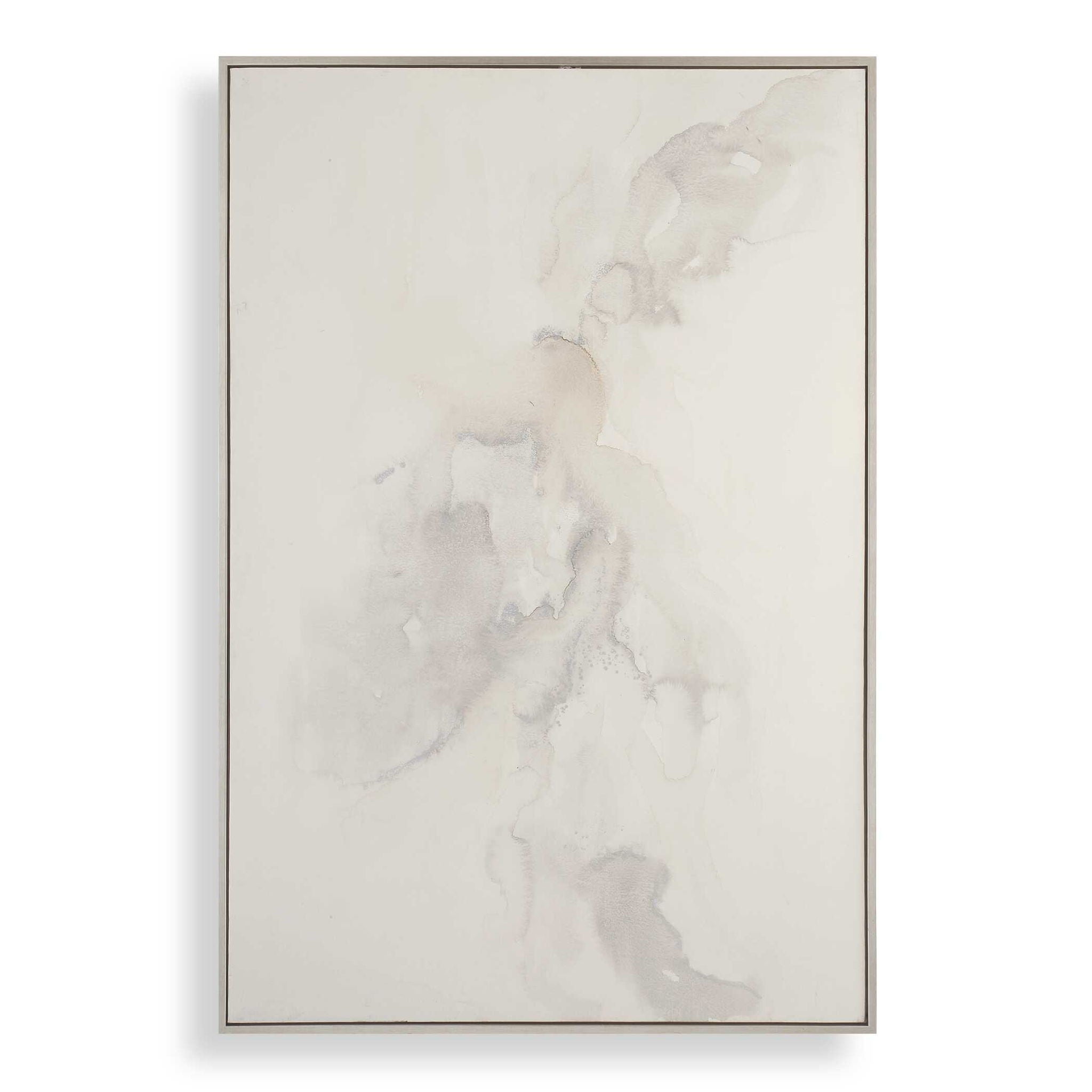 Evaporate - Abstract Art - Brown / Gray / Silver / Woodtone