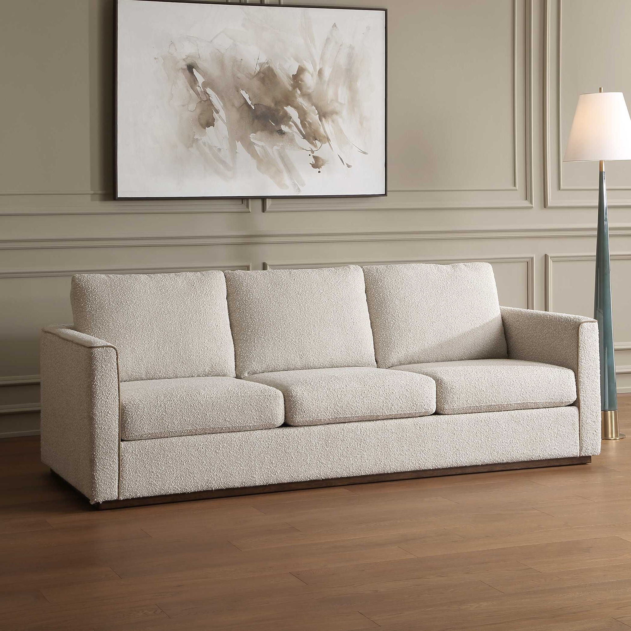 Lorien - Boucle Sofa - Cream