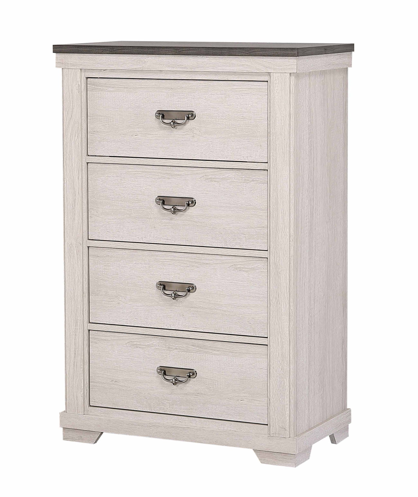 Leighton - Chest - White