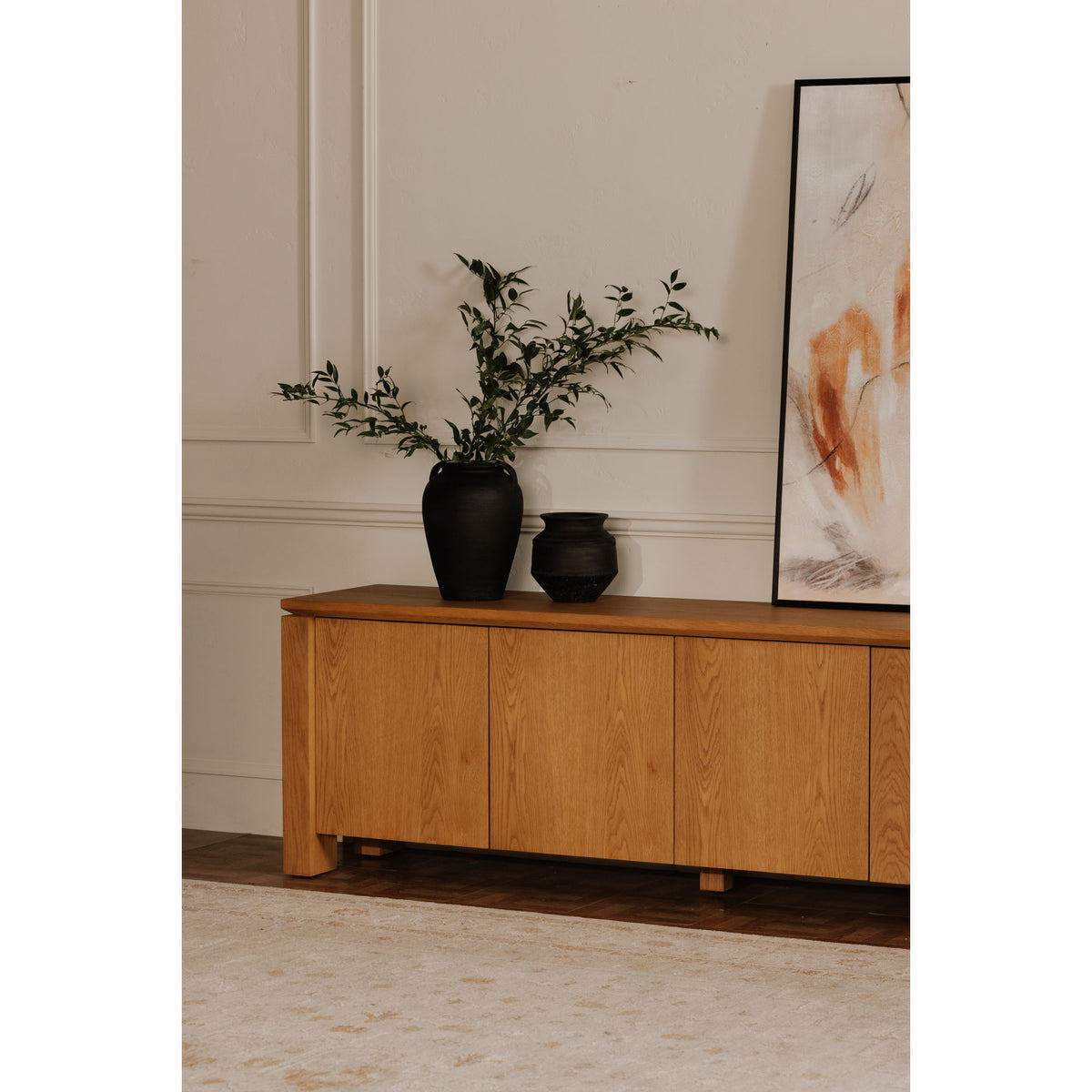 Jovi - Terracotta Vase - Black / Terracotta
