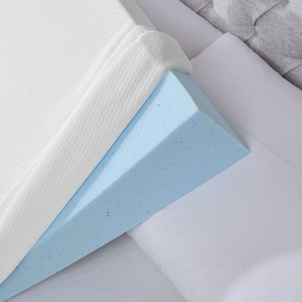 Memory Foam Wedge Pillow - White