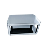 Coffee Table, Rectangular - Silver