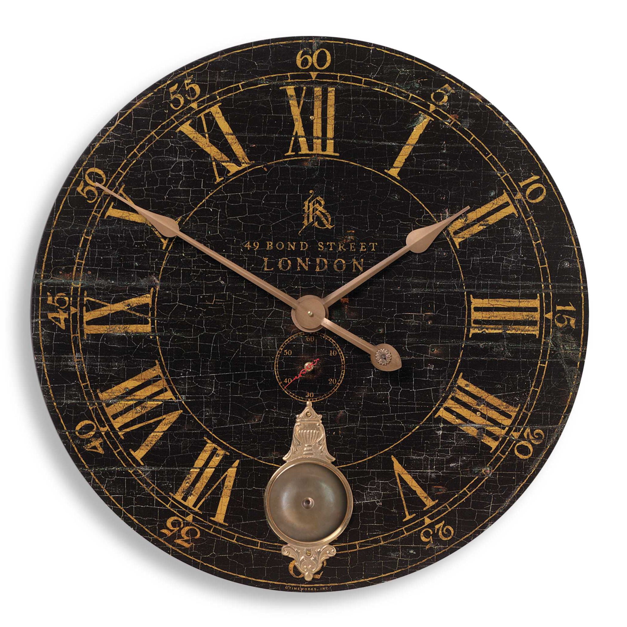 Bond Street - Wall Clock