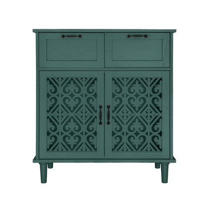 2 Door 2 Drawer Elegant Cabinet