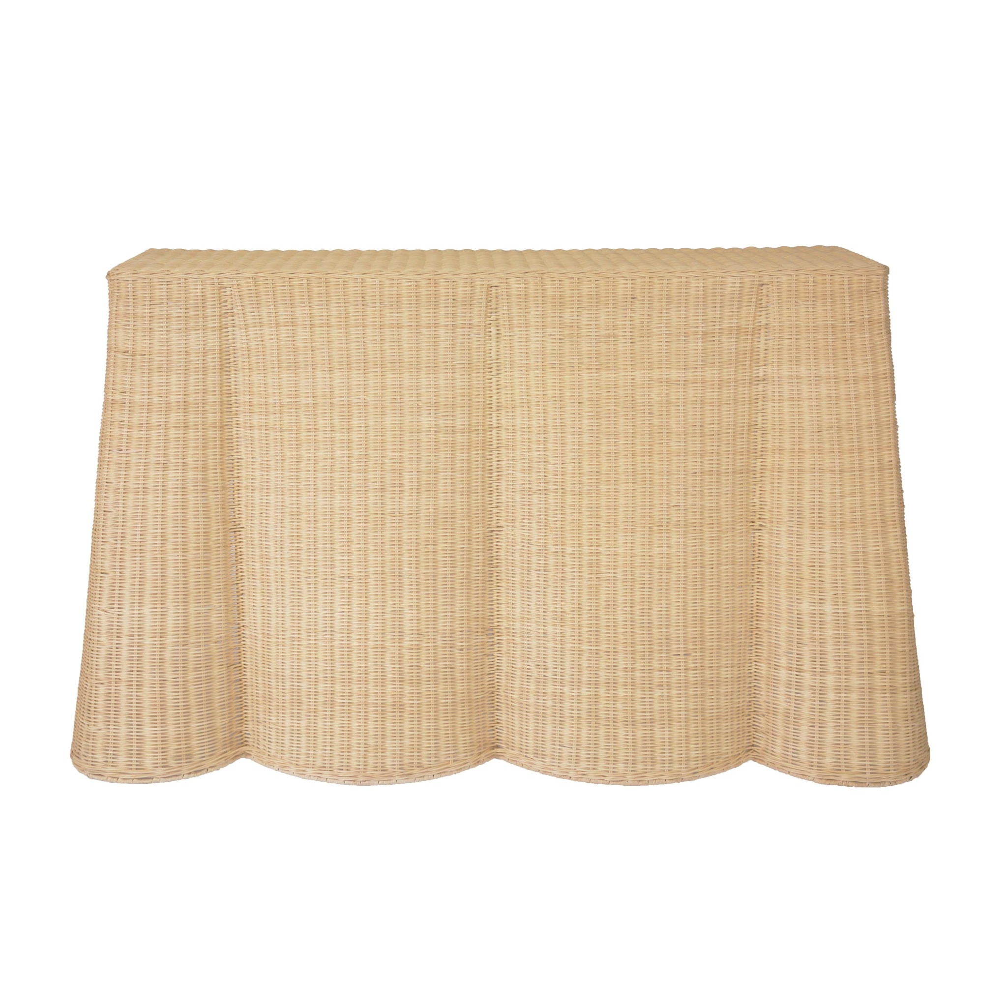 Egan - Rattan Console Table - Natural